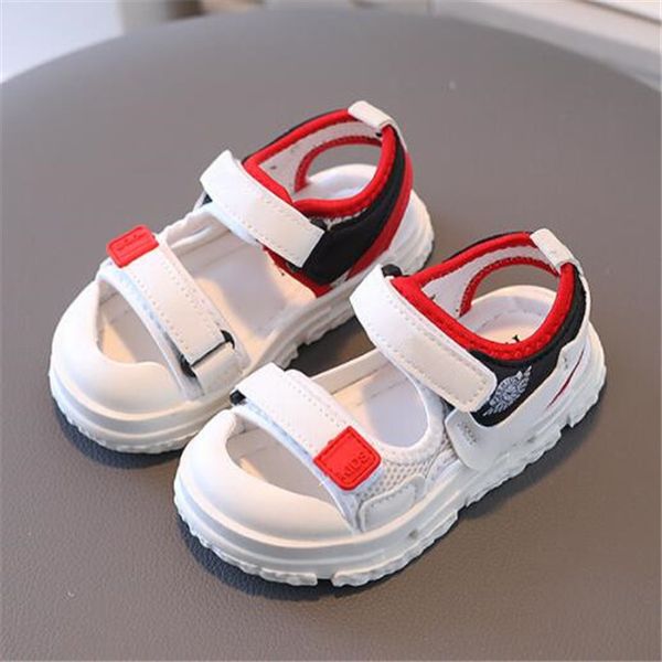 Summer Kids Shoes Baby Sandals Pu Leather Children Boy Girls Soft Beach Sandal Toddler Infant Breathable Sneakers