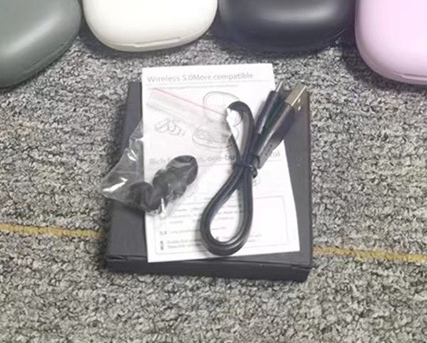 Apple Fit TWS Bluetooth 5.1 Earphones Pro Wireless Charging Box Wireless Headphone 9D Stereo Sports Waterproof Earbuds Headsets With Microph