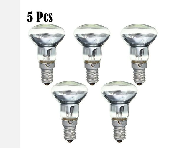Replacement Lava Lamp E14 R39 30W Spotlight Screw in Light Bulb Clear Reflector Spot Light Bulbs Incandescent Filament Lamps