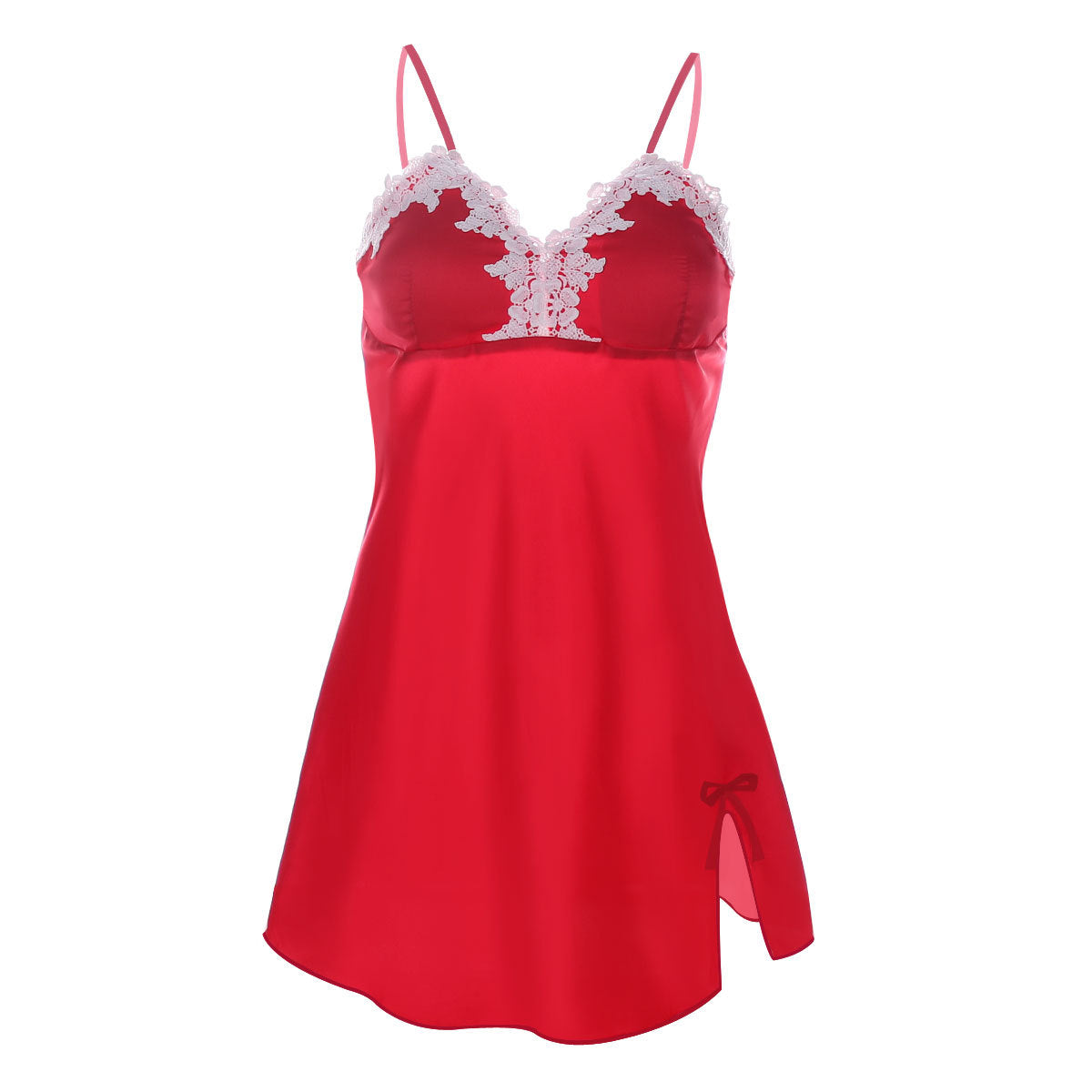 UNLIMON Sleepwear Womens Nighties Silk Nightgown Ladies Pjs Lace Robe Night Dress For Women Satin Nightgown