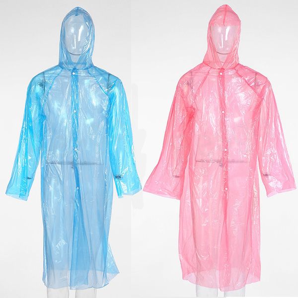 Disposable Adult Outdoor Travel On Foot Portable Windproof Raincoats Scenic Spot Drifting Waterproof Raincoat Chubasqueros Desechables Para