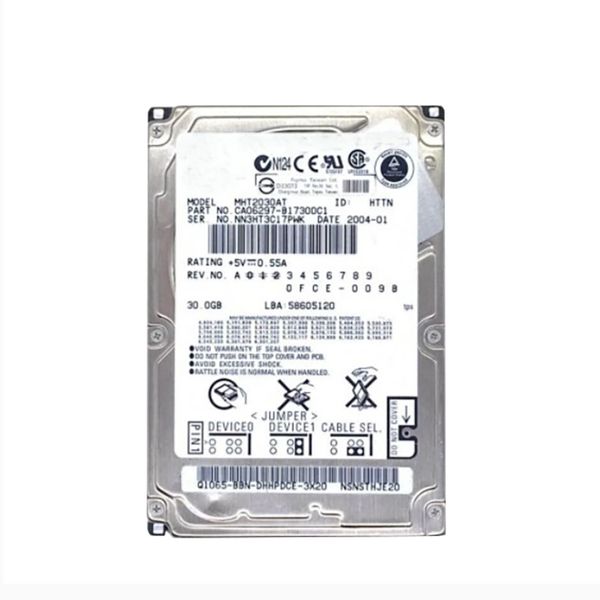Original New Hard Drives HDD For Fujitsu 30GB 2.5&quot; IDE 2MB 4200RPM 9.5MM Internal Notebook MHT2030AT