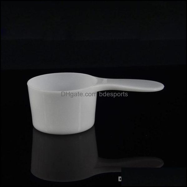 50Ml Plastic Measuring Scoop 25 Gram Spoon 25G Milk Powder Coffee Measure Spoons Kitchen Tools White Drop Delivery 2021 Kitchen Dining Ba