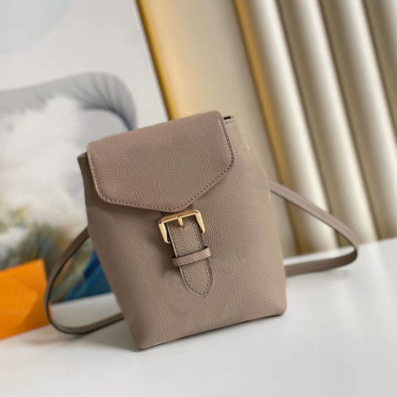 High Quality Ladies Backpack Style Spring luxury backpacks Leather Mini Size Women Bag Children School Bags Designer Womens Backpacks with box Black