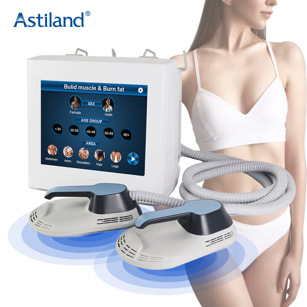 Portable New EMSlimming Machine EMS handles beauty salon equipment electrostimulation muscle stimulation body sculpture tesla sculptor body sculptin