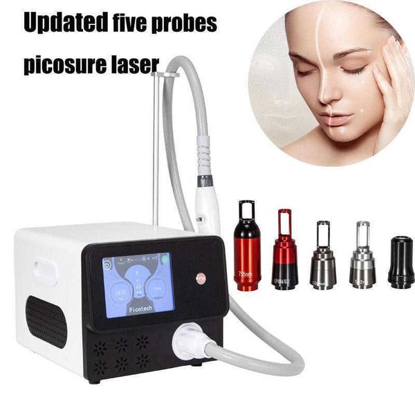 Portable 755nm Tattoo Removal Machine Mini picosecond pico laser nd yag lasers beauty machine 2023