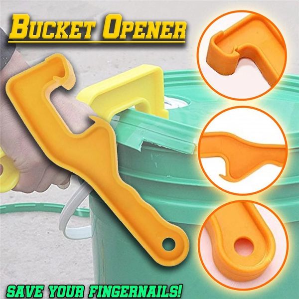 Sublimation Hand Tools 1PCS High Quality ABS Plastic Gallon Bucket Opener Pail Paint Barrel Lid Can Openers Opening Home Hands Opening Tool