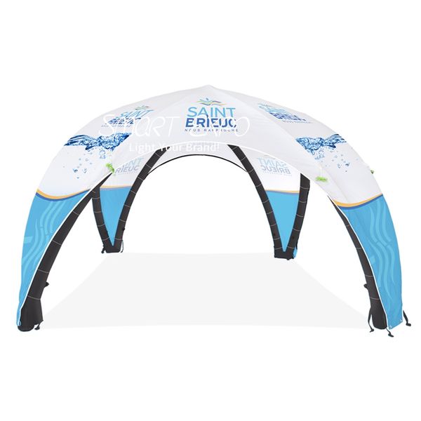 20ft Inflatable Dome Shelter Custom Events Tradeshow Tent with Air Tight Frame E Pump