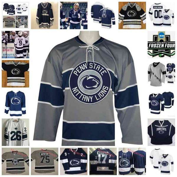 Xflsp 2022 College Frozen Four Nittany Lions Hockey Jersey 11 Kiara Zanon Jersey 13 Rene Gangarosa 14 Julie Gough 16 Avery 18 Amy