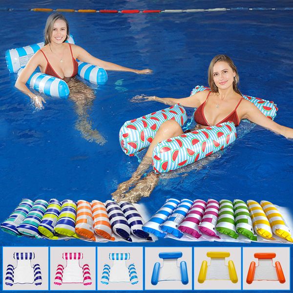Kids Toys Outdoor Sand Water Play Equipment Water Fun Floating Row Swimming Practice Summer Inflatable Foldable Amusement Recliner Sofa Whol