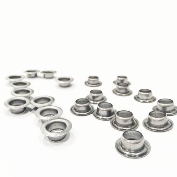 Welding Equipment Wholesale metal grommet for semi-automatic eyelet punching Welding Accessories 1000pcs Eyelets Semi Automatic 10mm 5.5mm 1