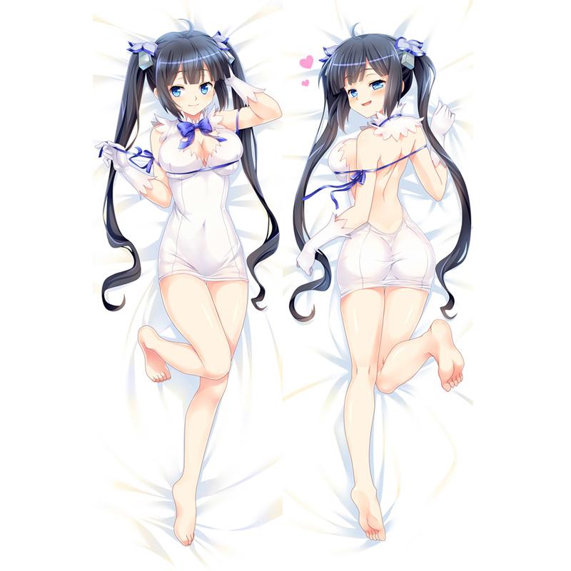 Pillow Case Anime Is It Wrong To Try Pick Up Girls In A Dungeon? Hestia Dakimakura Otaku Fullbody Hugging Pillowcase Cushion