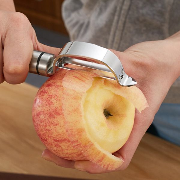 Creative Fruit Vegetable Peeler Stainless Steel Potato Cucumber Peeling Knife Sharp Scraper Planer Home Kitchen Gadgets