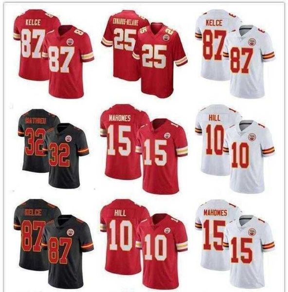 KCC Mens Women Youth Kids Team Player Game Jersey All Stitched Wholesale American Football Jerseys Sport Outdoors Athletic Apparel Wear Red