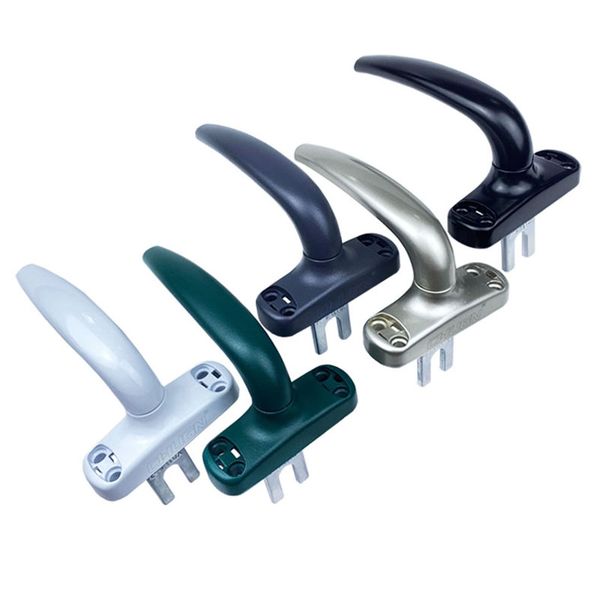 Alloy Plastic Steel Sliding Door Drive Handle Glass Window Furniture Knob Cabinet Bathroom Balcony Pull Household Hardware