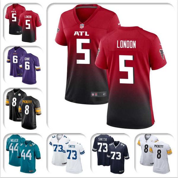 2022 New Draft Jersey Mens Women Youth Kids Kenny Pickett Tyler Drake Smith Lewis London Cine Dalvin Cook size american football jerseys