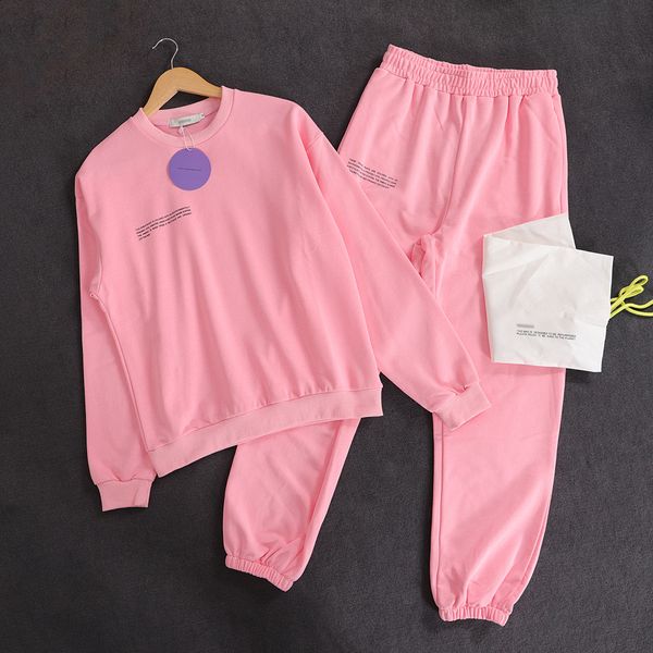 Summer Autumn Tracksuits Womens Two Peices Set Leisure Outfits 100% Cotton hoodie shirts High Waist Shorts Candy Color Clothing k86