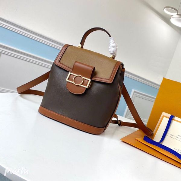 Designer Backpack 10A Mirror quality Genuine Leather Shoulder Bag With Box L101