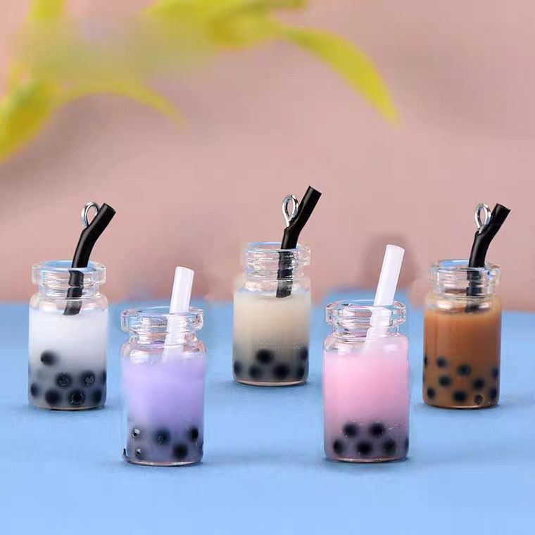 Mini Boba Cup Miniature Craft Tools Bubble Tea Cups 1221508
