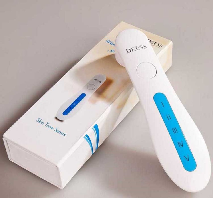 New Arrivals DEESS Plasma Laser Beauty Treatments Skin Color Tester Skin Analyzer Machine Portable Skin Tone Sensor