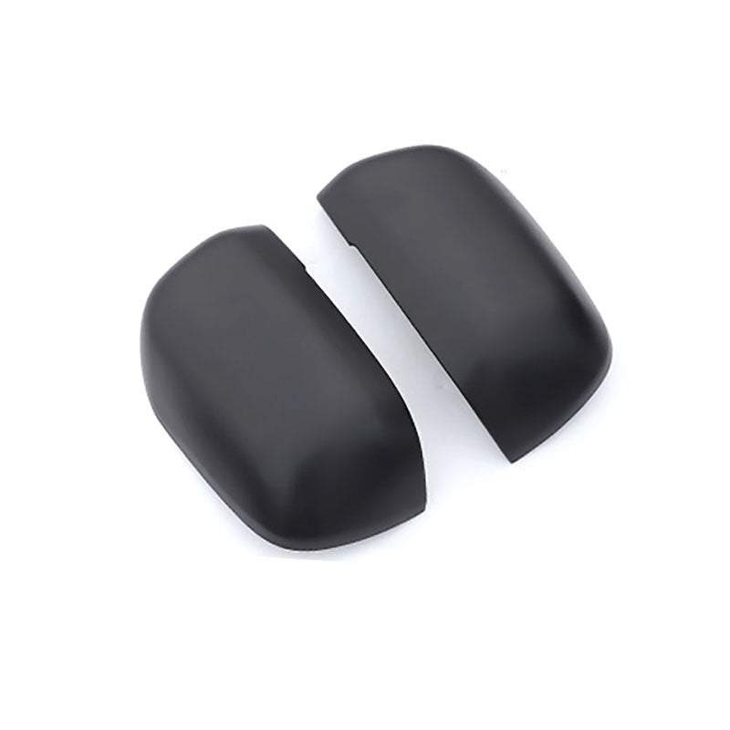 2psc ABS Matte Black Rear View Side Mirror Cover Fit For Mitsubishi Pajero V93 V97 V87 2007-2021 Car Decoration Accessories
