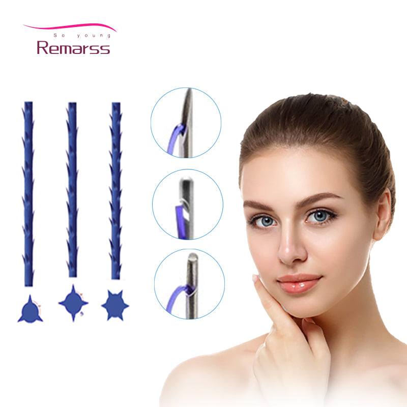 Beauty Items PDO Thread Mono Cog Suture Hilos 19G 21G 30G 29G 27G 26G 13mm 25mm 38mm 60mm 100mm fios Wires Hilos Tensore Fill Face Lift with Good qu