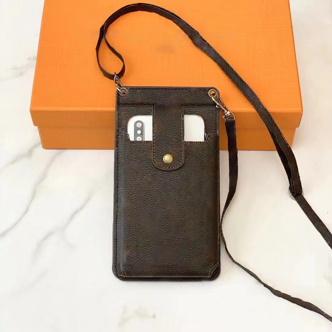 brand designer women top quality wholesale fashion card holder luxury Thin breastpiece Card Holders simple PU leather business bus cards case long s