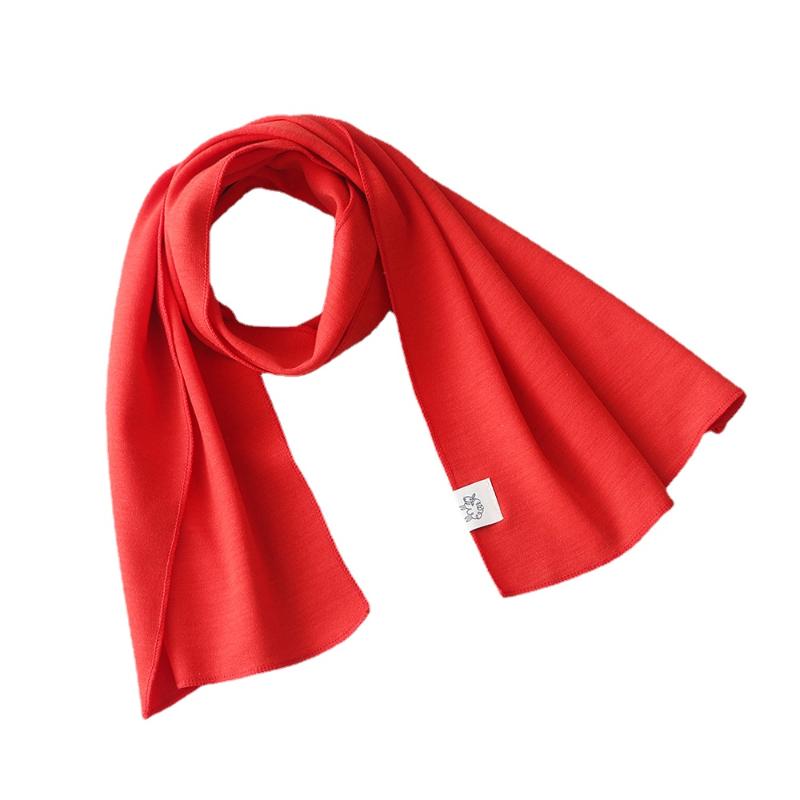 Scarves 100% Merino Wool Thermal Kids Neck Scarf Headbands Boys Girls Ring Neckerchief Collar Muffler One SizeScarves