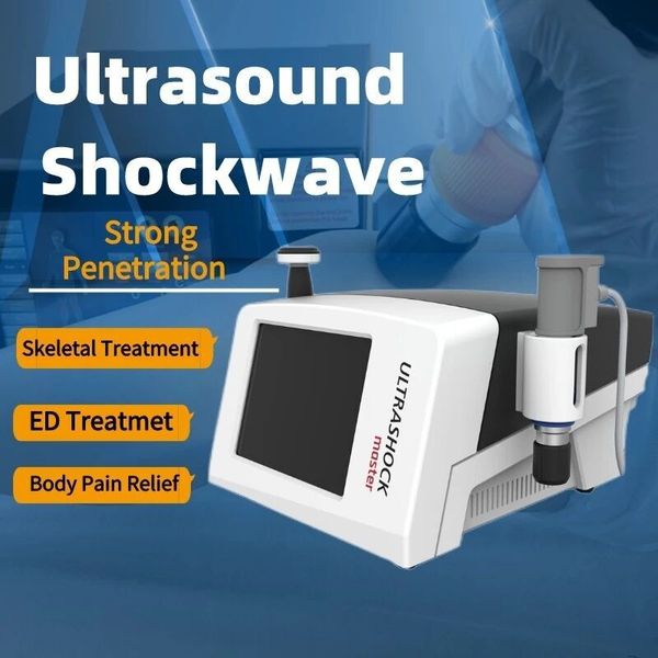 Pneumatic Shockwave Therapy Machine Health Gadgets Ultrasound Technology Physiotherapy Equipment Portable Clinic Use Shock Wave System 2 in