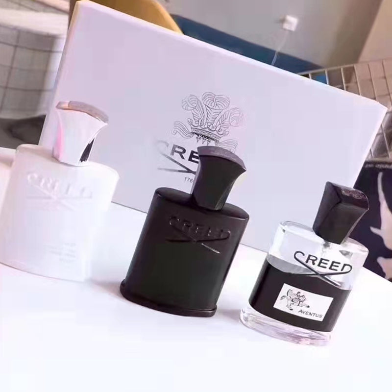 Newest woman perfumes creed aventus 30ml 4pcs 3pcs perfume set Long lasting body mist Gift Sets brand cologne mini Men fragrance man spray charming