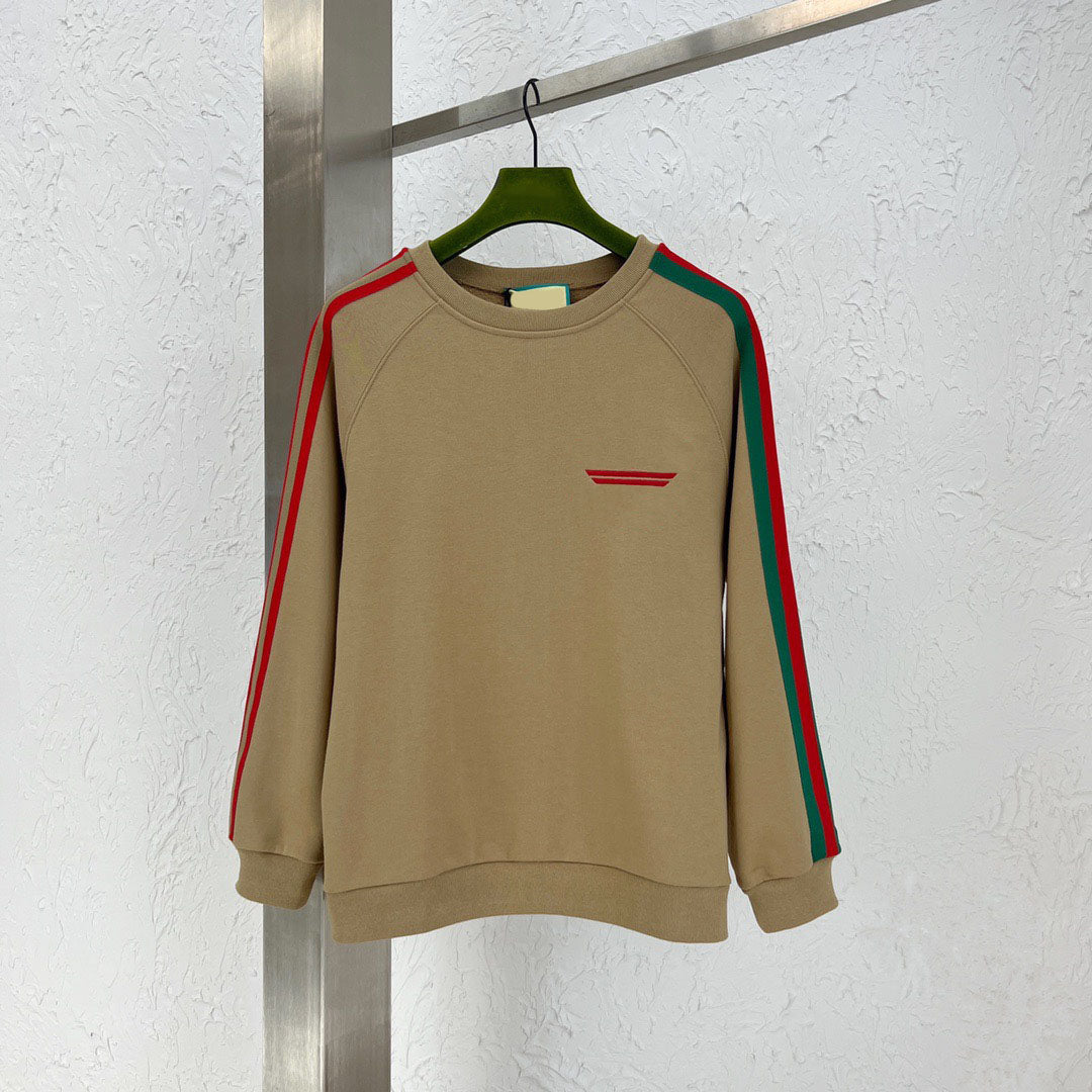 New AOP jacquard letter knitted sweater in autumn - winter 2022acquard knitting machine e Custom jnlarged detail crew neck cotton rgf4ffdf53