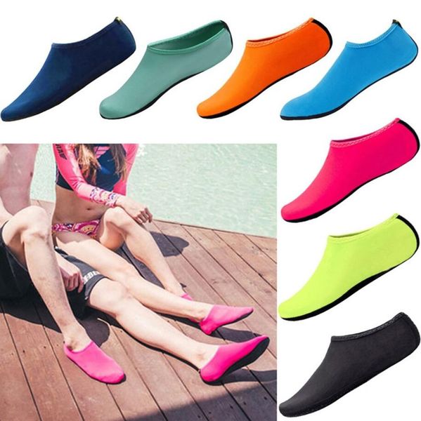 Beach Swimming Water Sport Soc Barefoot Sneaker Gym Yoga Fiess Dance Swim Surfing Diving Snorkeg Shoes for Kids Men Women
