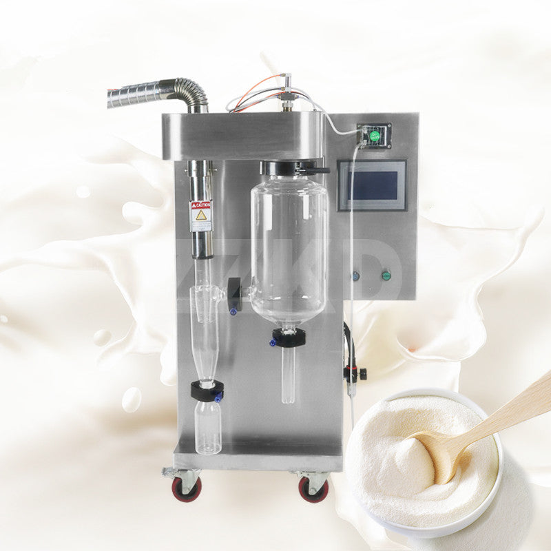 ZZKD Vacuum Spray Dryer 2L Mini Industrial Milk Powder Making Machine Laboratory Atomizer Centrifugal Equipment