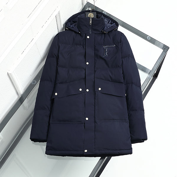 2022 Men&#039;s Down & Parkas Veste Homme Outdoor Winter Jassen Outerwear Big Fur Hooded Fourrure Manteau Down Jacket Coat Hiver Parka Doudoune