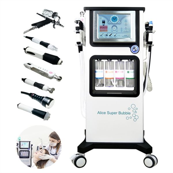 Beauty Items 7 In 1 Bubble Hydro Oxygen Facial Machine Diamond Microdermabrasion Hydra Jet Peel Facial Jetpeel Equipment