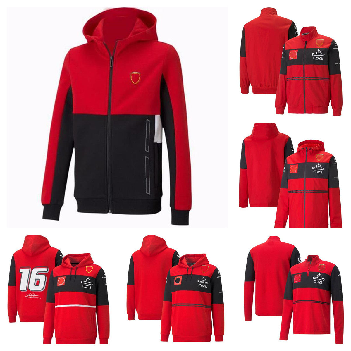 F12025 Racing JacketF1logo HoodieSame Style Customised
