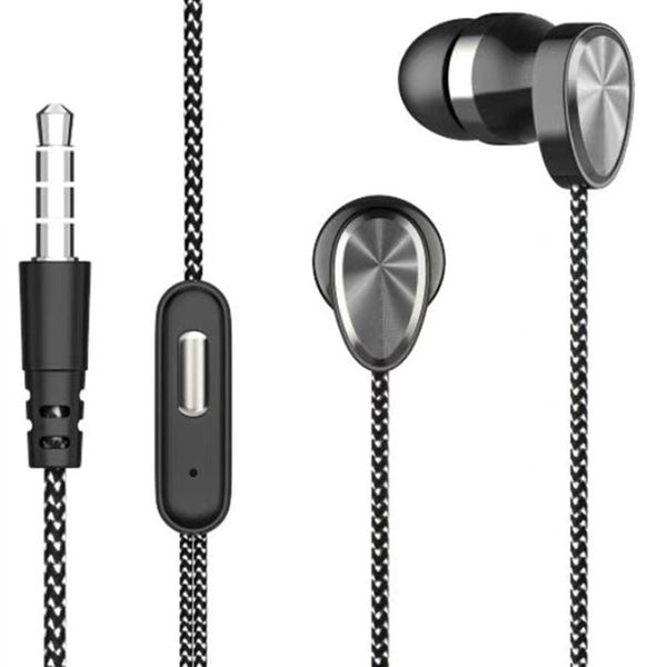 HIFI Wired Headphones In-Ear Earphone Remote Stereo 3.5mm Headset Earbuds With Microphone Music Earphones For iPhone Samsung Huawei All Smar