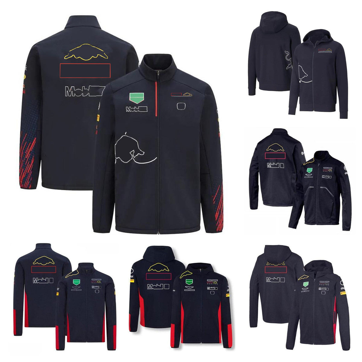 F1 Formula 1 hoodie car jacket with the same customization