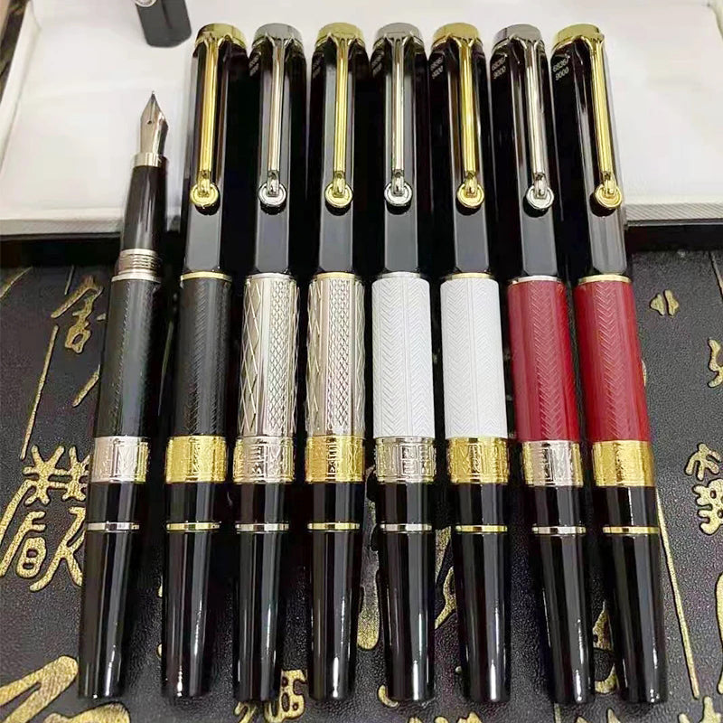 LGP Luxury Pen Great Writer William Shakespeare Fountain Rollerball Ballpoint Pens Office Metal Writing Smooth With Serial Number