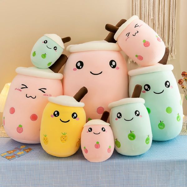 12 Designs 24cm Tea Doll Plush Toy Pillow Pearl Milk Teas Cup Dolls Cushion Children&#039;s Gift Wholesale