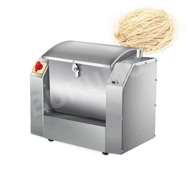 Electric 7-10kg Flour Mixers Merchant Dough Kneading Machine Food Mixer Stainless Steel Pasta Stirring Food Making Bread 220v