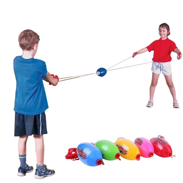 Children Toys Outdoor Interactive Pulling Elastic Speed Balls Sensory Training Sport Games Toy For Kids Adults Gift 220621