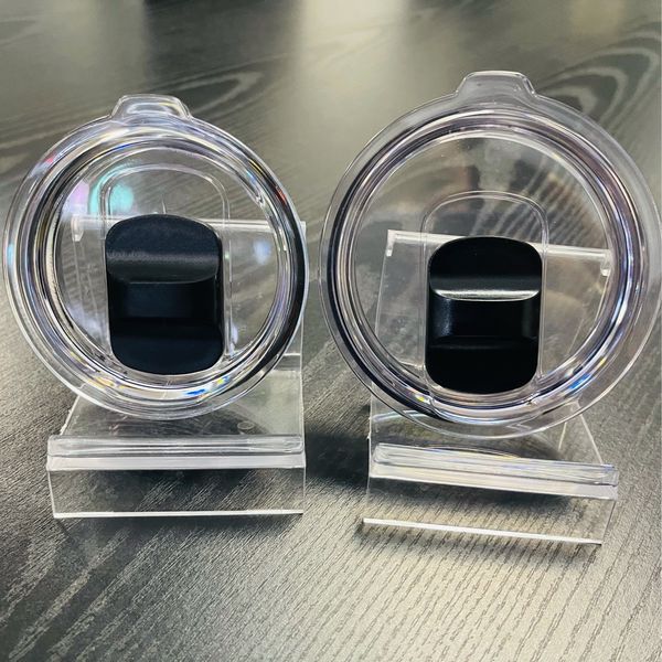 20oz 30oz Mugs Cups Lid Magnet Clear Lids Cover Cars Beer Mug Splash Spill Proof Locking Slider Open-Close Covers hot sxjun7