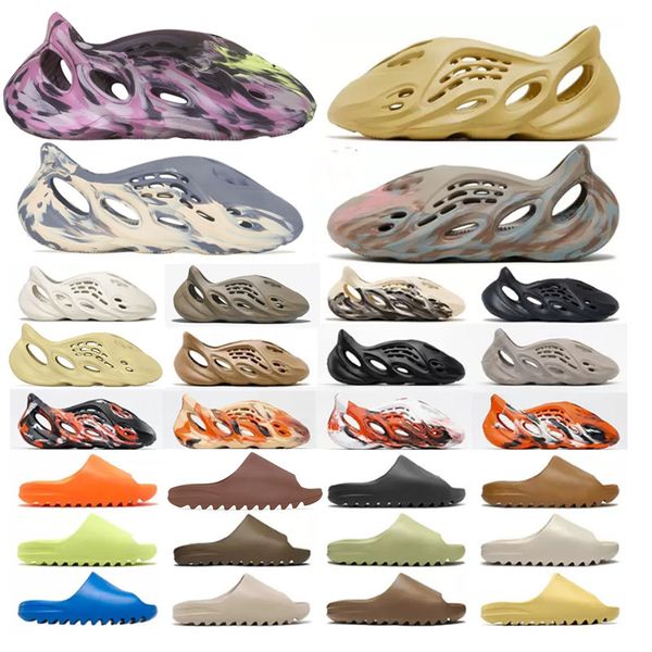 Mens slippers Sulfur resin bone earth brown Onyx Pure Onyx orange core soot ararat Sand Stone Cream Clay Red women sandals