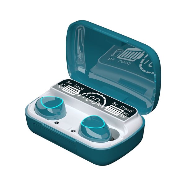 M0 TWS Bluetooth 5. Headphones LED Touch Control Wireless Earphone With Microphone 9D Stereo Sports Waterproof Earbuds Headset