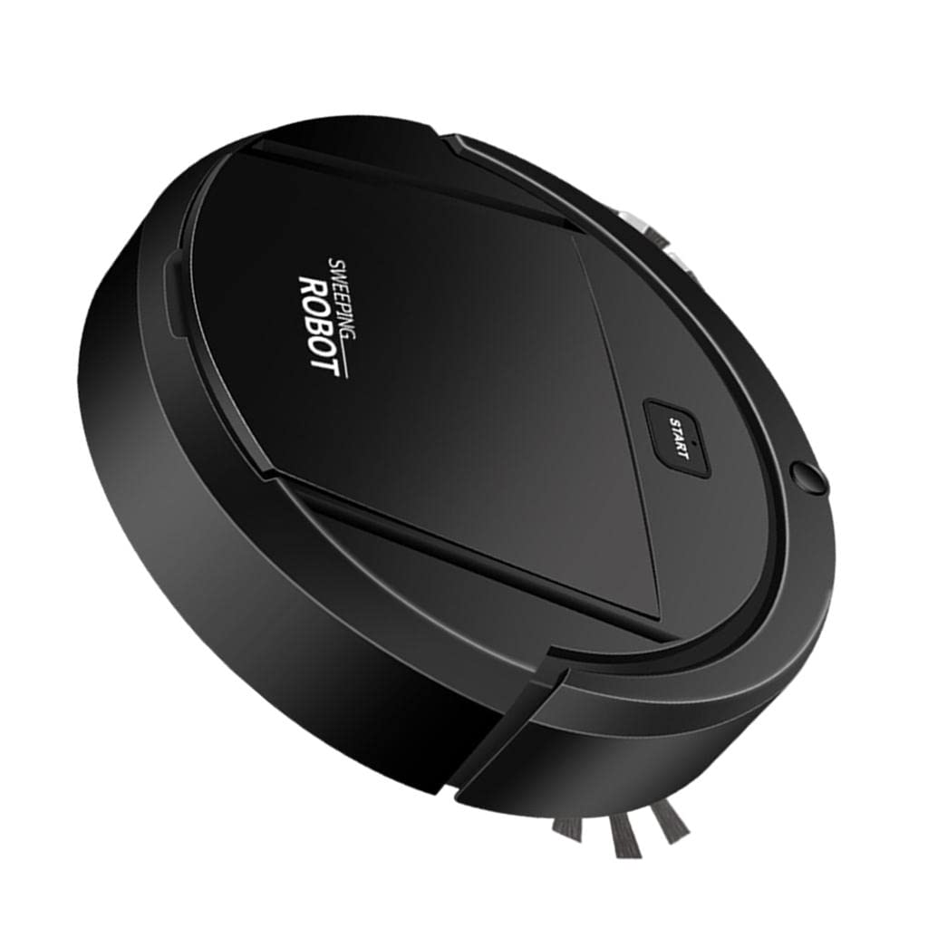 Smart Robot Vacuum Cleaner Quiet Upgraded 1200mAh Battery Sweeping Robot Vacuum Floor Mopping Robot Suction Floor Sweeper for Hard Floor