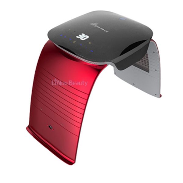 Hot selling 7 Colors Facial LED Light Therapy Photon dynamic Machine Face Mask Beauty Equipment Facial Skin Rejuvenation Spa Acne Removal An