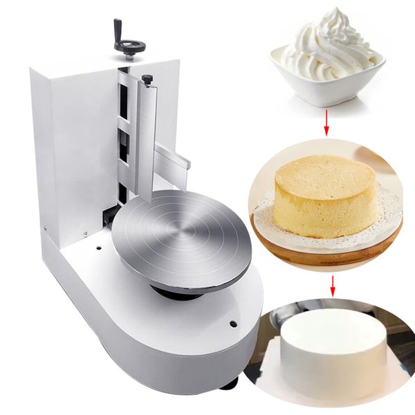Birthday Cake Semi-Automatic Plastering Machine Touch Embryo Machine Lazy Baking Equipment Smear Cream Machine