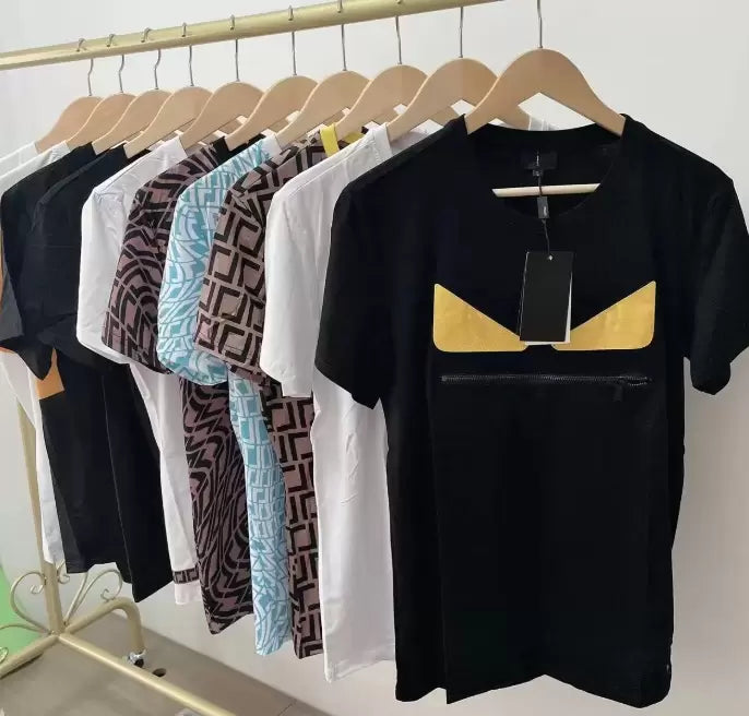 2023 MENS Designers T Shirt Womens Tshirt with Letters Print Casual Short Summer Mans Crew Neck Shirts Men Loose Tees Asian Sizes