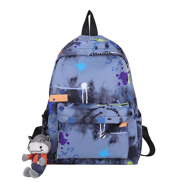 Luxury Designer Bag Fashionable Cartoon Backpacks for Kids and Adults Nylon Schoolbags with Large Capacity and Elegant Style for a Sophistic